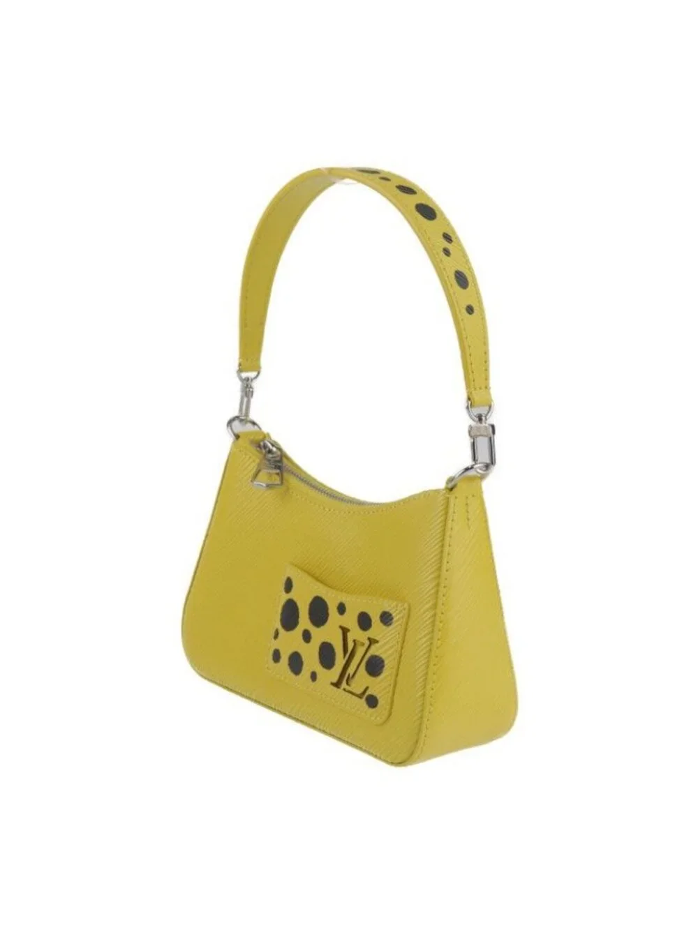Louis Vuitton Lvxyk Marelini Handbag Epi Leather Jeanne Black Yayoi Kusama